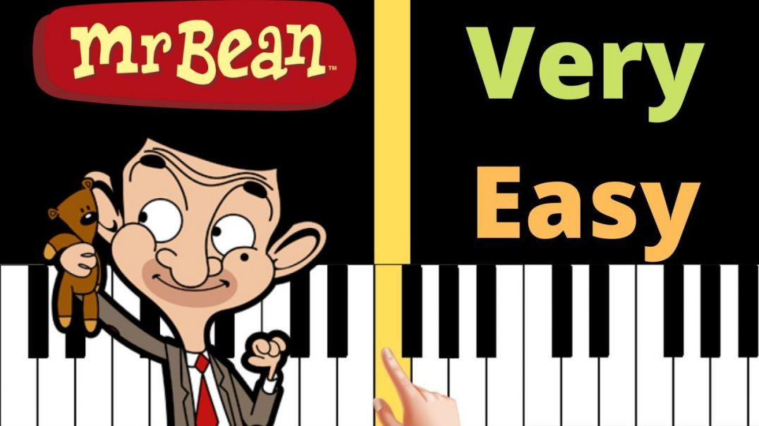 Mr. Bean Animated Theme Song | PIANO Tutorial