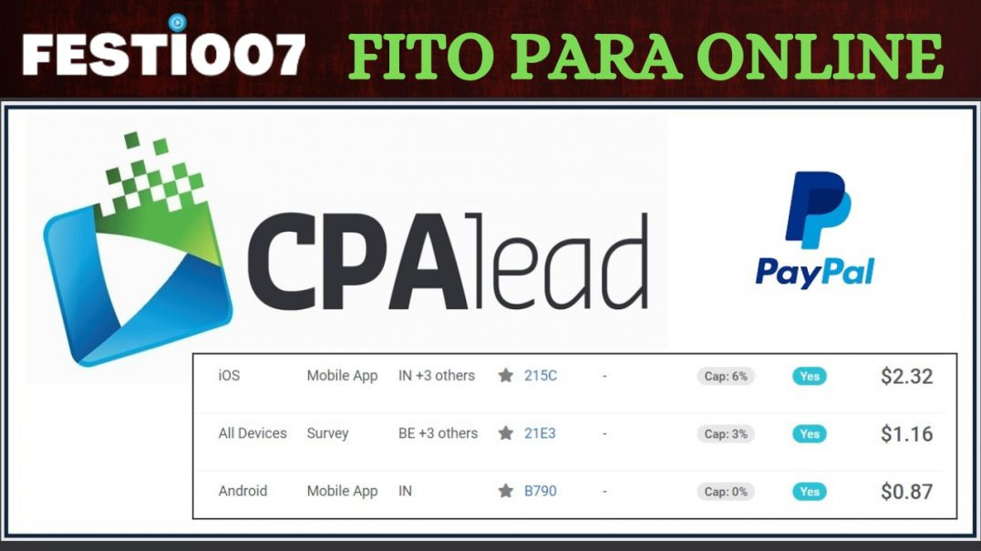 Fito para online me CPA CPI AFFILIATE MARKETING