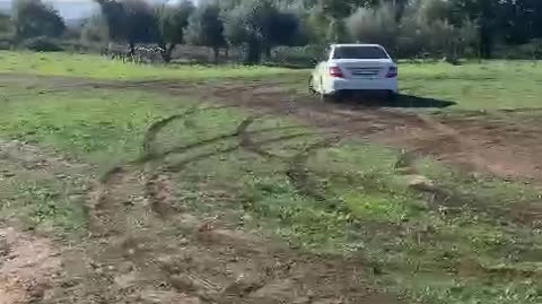 Drifting car