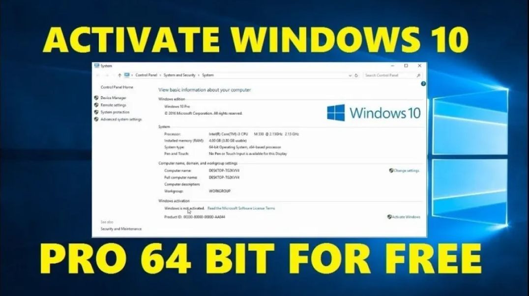 How to activate windows 10!!!!(Si te aktivizojm windows 10!!!)