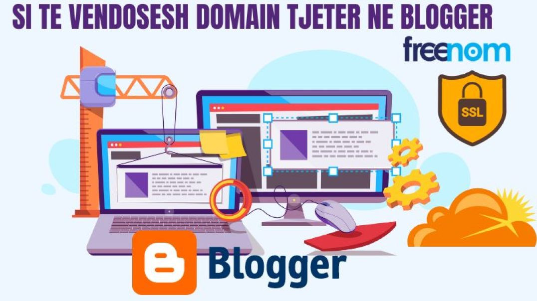 Si te vendosesh domain tjeter ne blogger