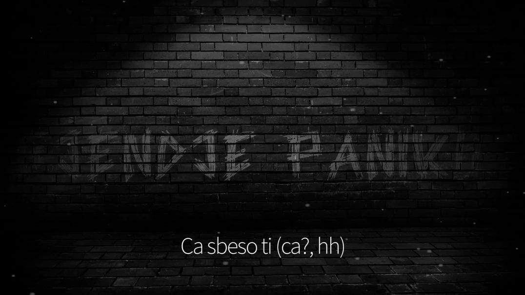 ⁣cllevio serbiano gjendje - paniku(lyrics video)