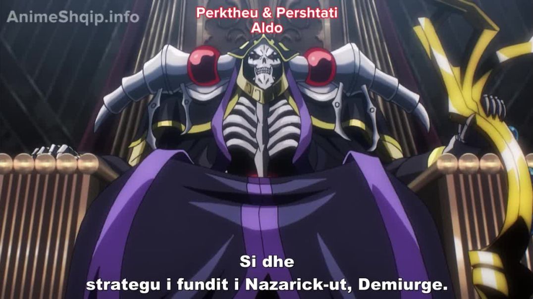 Overlord Sezoni 3 Me titra Shqip Episodi 2