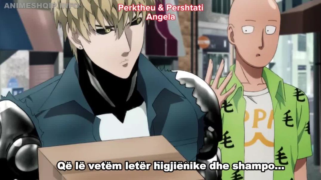 One Punch Man Sezoni 2Me titra Shqip Episodi 1